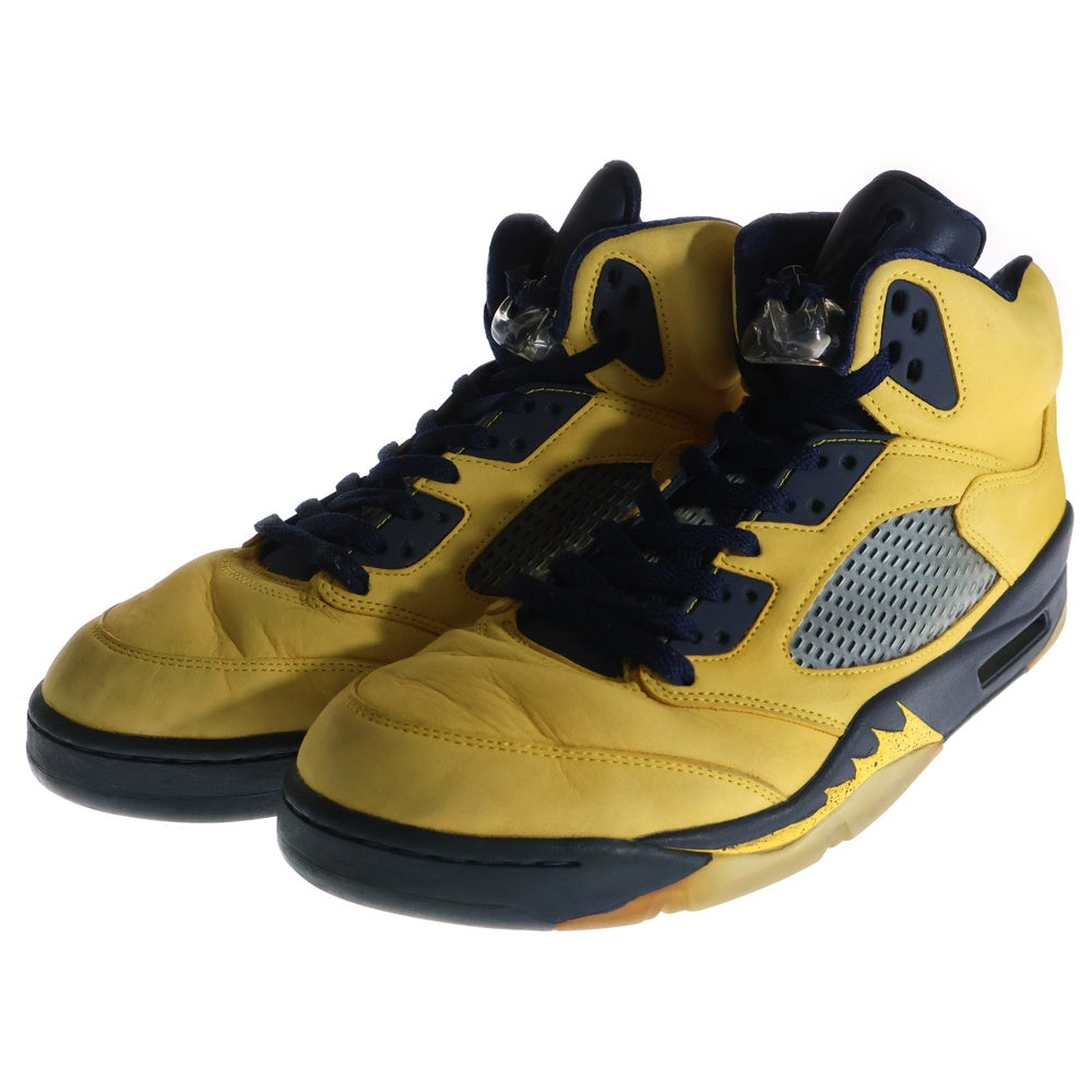 NIKE(ナイキ) AIR JORDAN 5 RETRO MICHIGAN エアジョーダン5 ミシガン ハイカットスニー カー US12/30cm CQ9541-704