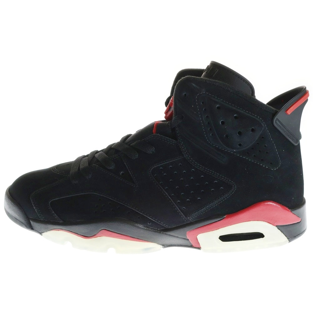 NIKE(ナイキ) 【観賞用 2009年製】AIR JORDAN 6 RETRO VARSITY RED エアジョーダン6 ハイカットスニーカー ブラック US11/29cm 384664-061