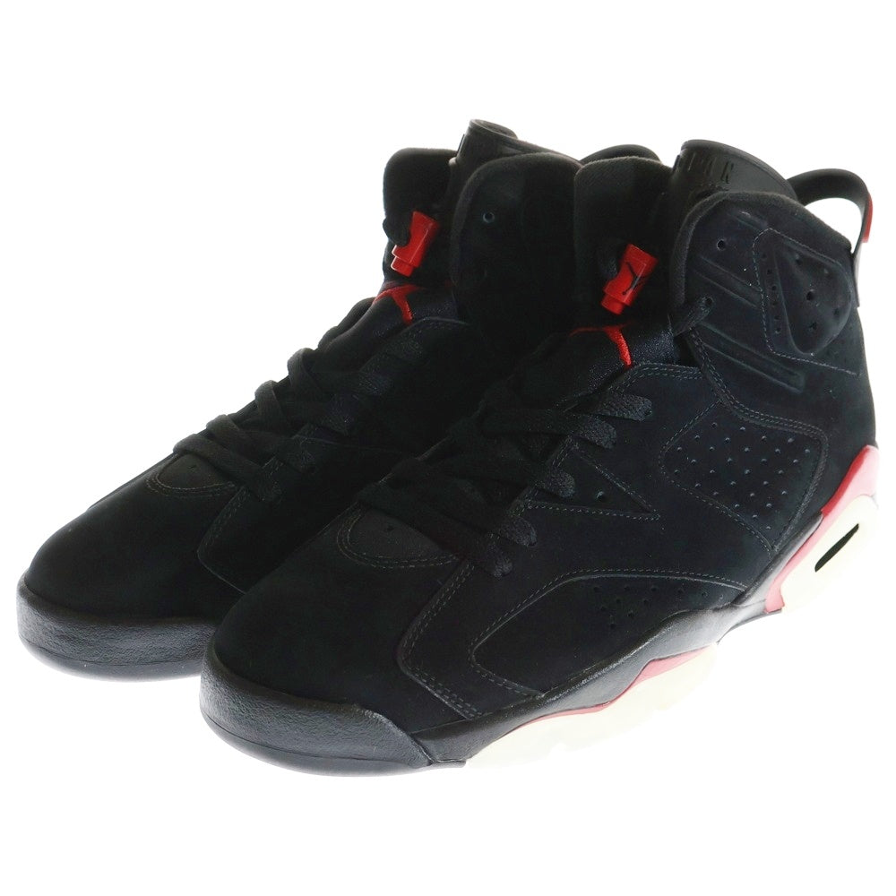 NIKE(ナイキ) 【観賞用 2009年製】AIR JORDAN 6 RETRO VARSITY RED エアジョーダン6 ハイカットスニーカー ブラック US11/29cm 384664-061