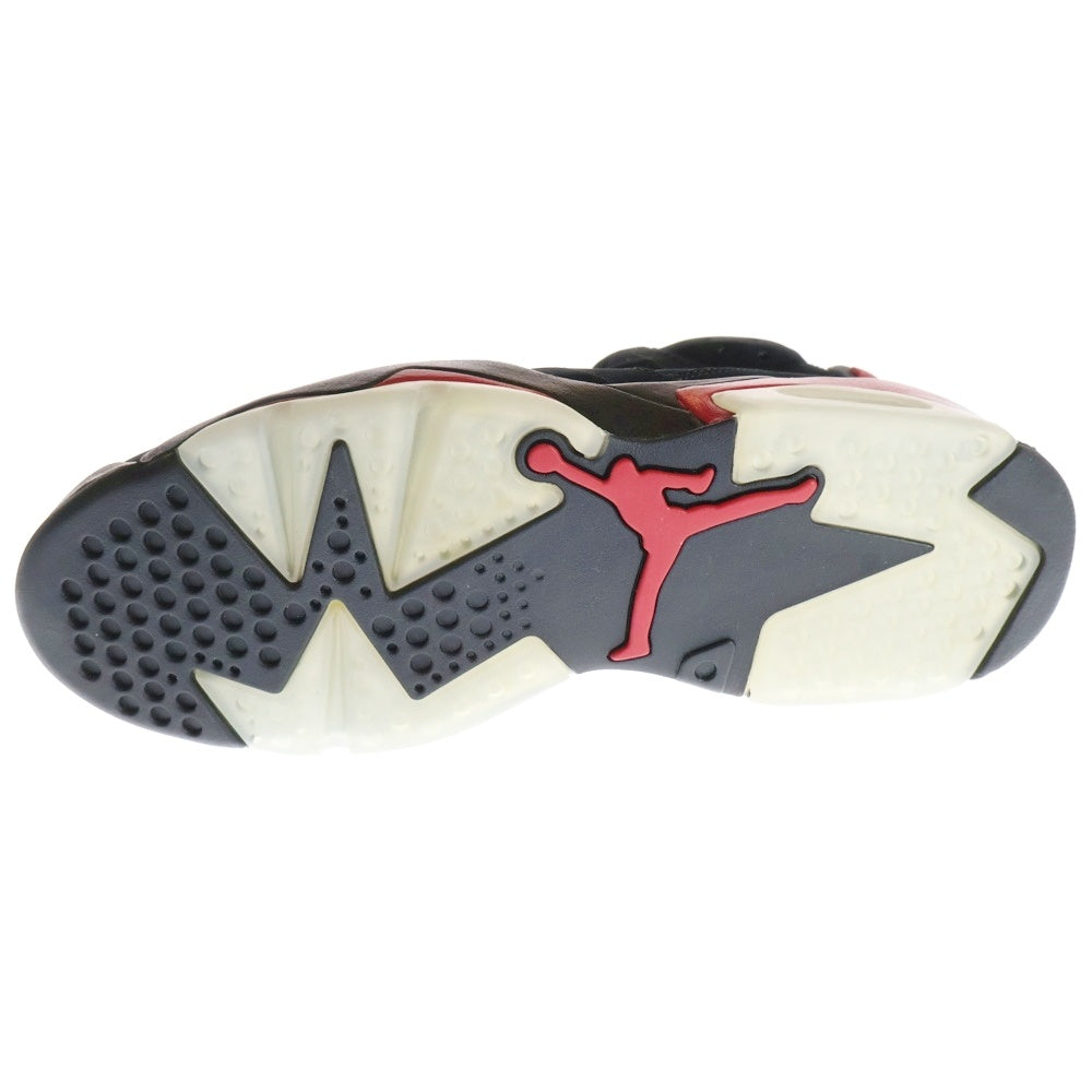 NIKE(ナイキ) 【観賞用 2009年製】AIR JORDAN 6 RETRO VARSITY RED エアジョーダン6 ハイカットスニーカー ブラック US11/29cm 384664-061