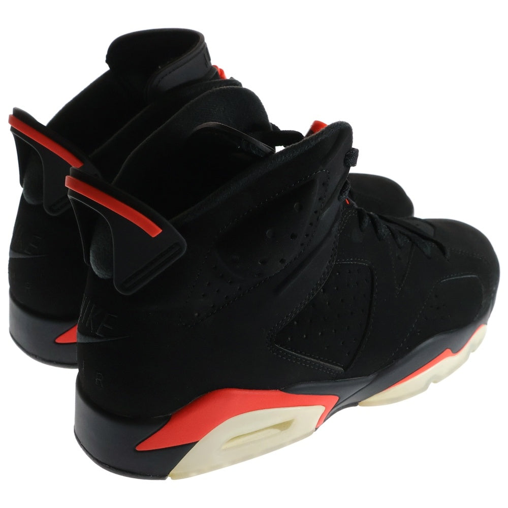 NIKE(ナイキ) AIR JORDAN 6 RETRO OG BLACK INFRARED エアジョーダン レトロ インフラレッド ハイカットスニーカー ブラック US11/29cm 384664-060