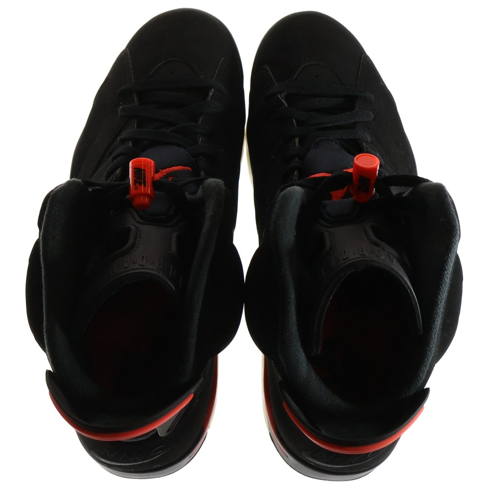 NIKE(ナイキ) AIR JORDAN 6 RETRO OG BLACK INFRARED エアジョーダン レトロ インフラレッド ハイカットスニーカー ブラック US11/29cm 384664-060