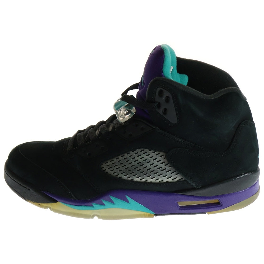 NIKE(ナイキ) AIR JORDAN 5 RETRO BLACK GRAPE エアジョーダン 5 ブラック グレープ ハイカットスニーカー ブラック US11/29cm 136027-007