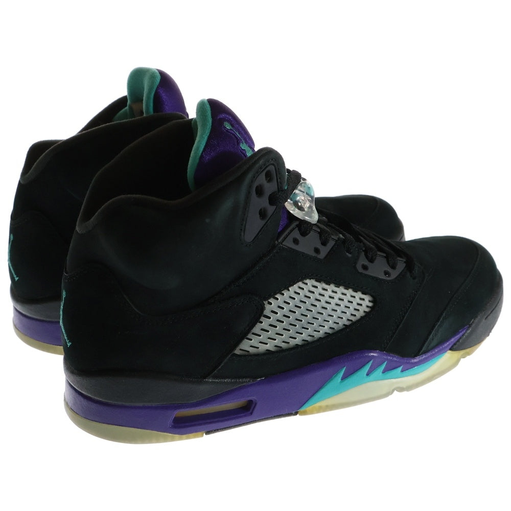 NIKE(ナイキ) AIR JORDAN 5 RETRO BLACK GRAPE エアジョーダン 5 ブラック グレープ ハイカットスニーカー ブラック US11/29cm 136027-007