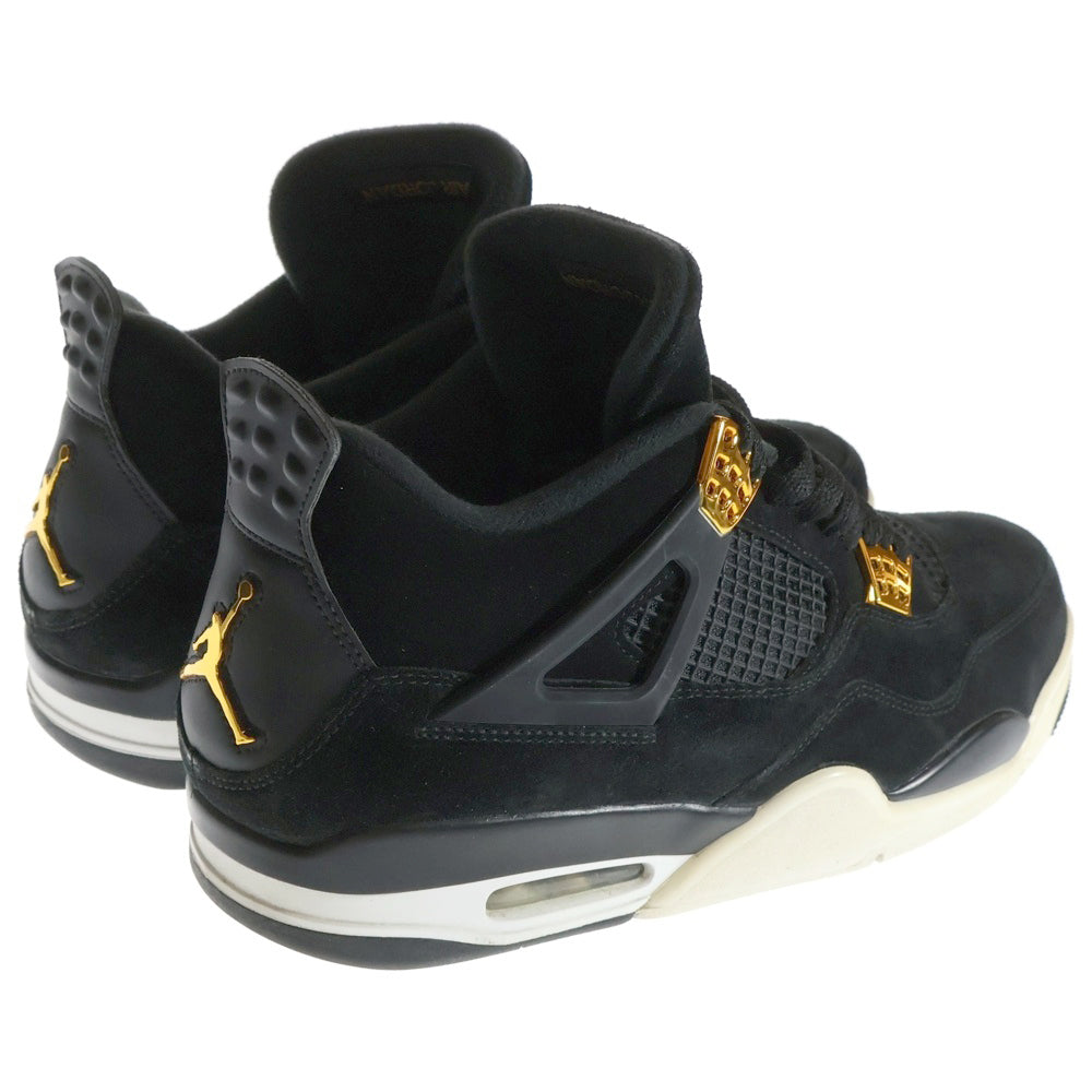 NIKE(ナイキ) AIR JORDAN 4 RETRO ROYALTY エアジョーダン4 レトロ ロイヤルティ ハイカットスニーカー ブラック US11/29cm 308497-032