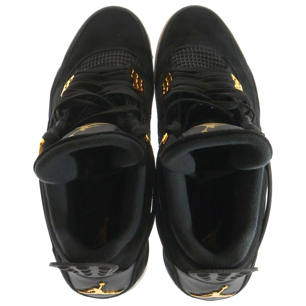 NIKE(ナイキ) AIR JORDAN 4 RETRO ROYALTY エアジョーダン4 レトロ ロイヤルティ ハイカットスニーカー ブラック US11/29cm 308497-032