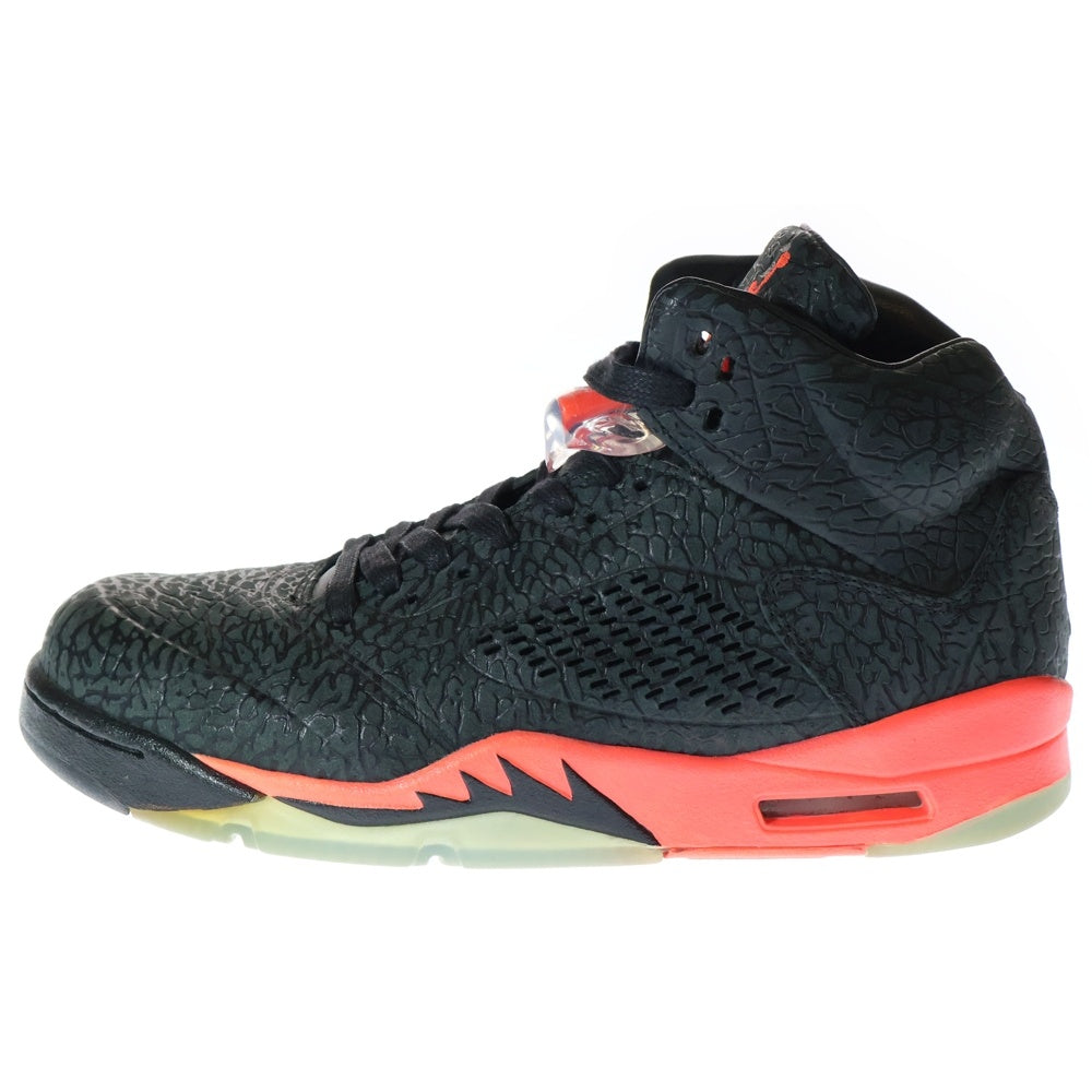 NIKE(ナイキ) AIR JORDAN 3 LAB 5 INFRARED エアジョーダン3 ラボ インフラレッド ハイカットスニーカー ブラックUS10/28cm 599581-010