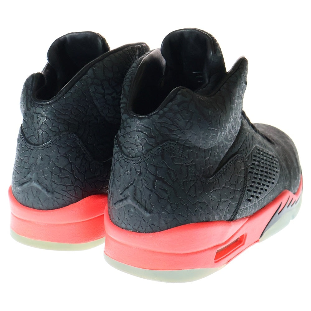 NIKE(ナイキ) AIR JORDAN 3 LAB 5 INFRARED エアジョーダン3 ラボ インフラレッド ハイカットスニーカー ブラックUS10/28cm 599581-010