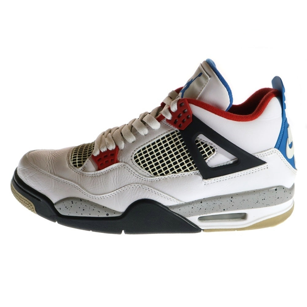 NIKE(ナイキ) AIR JORDAN 4 RETRO SE WHAT THE 4 エアジョーダン4 レトロ ワット ザ 4 ハイカットスニーカー ホワイト US11/29cm CI1184-146