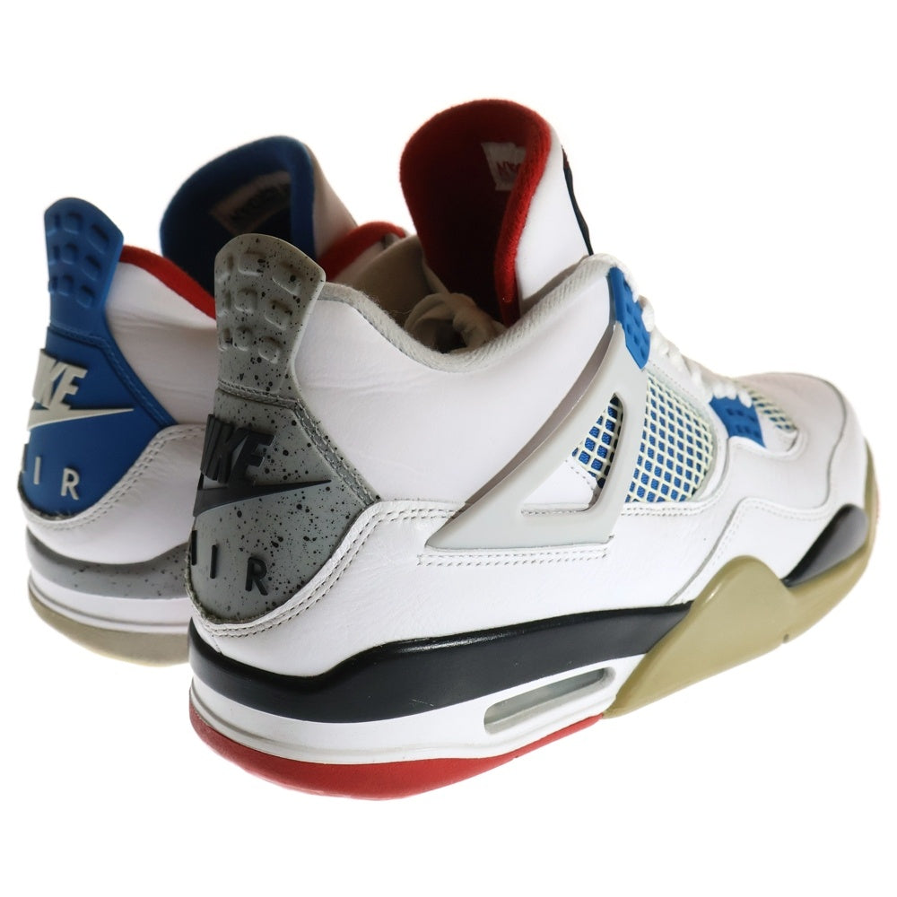 NIKE(ナイキ) AIR JORDAN 4 RETRO SE WHAT THE 4 エアジョーダン4 レトロ ワット ザ 4 ハイカットスニーカー ホワイト US11/29cm CI1184-146
