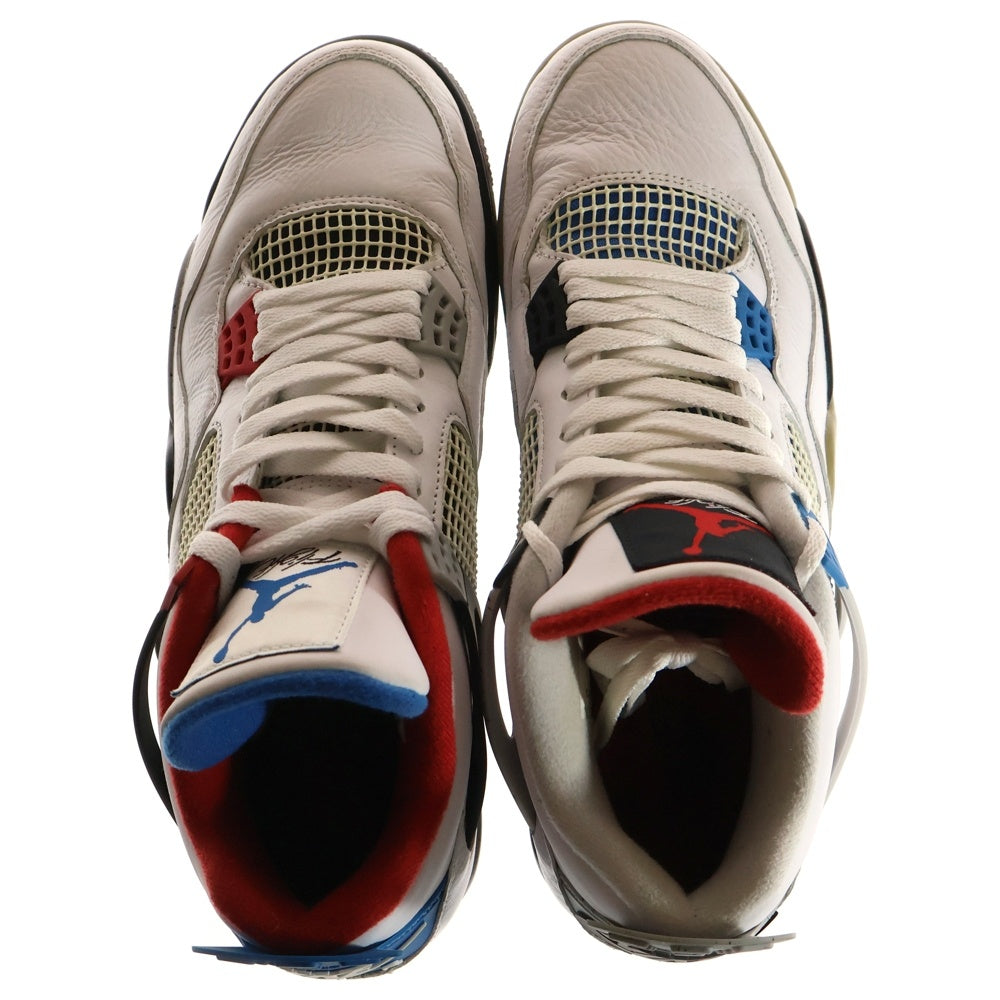 NIKE(ナイキ) AIR JORDAN 4 RETRO SE WHAT THE 4 エアジョーダン4 レトロ ワット ザ 4 ハイカットスニーカー ホワイト US11/29cm CI1184-146