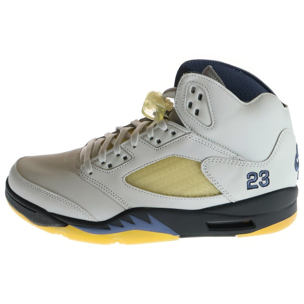 NIKE(ナイキ) ×A MA MANIERE WMNS AIR JORDAN 5 RETRO SP DAWN アママニエール ウィメンズ エアジョーダン5 ドーン ハイカットスニーカー グレー US12.5/29.5cm FZ5758-004
