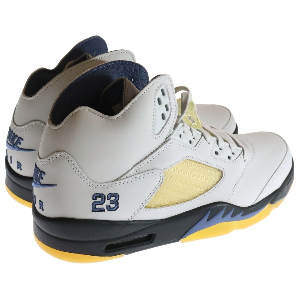 NIKE(ナイキ) ×A MA MANIERE WMNS AIR JORDAN 5 RETRO SP DAWN アママニエール ウィメンズ エアジョーダン5 ドーン ハイカットスニーカー グレー US12.5/29.5cm FZ5758-004