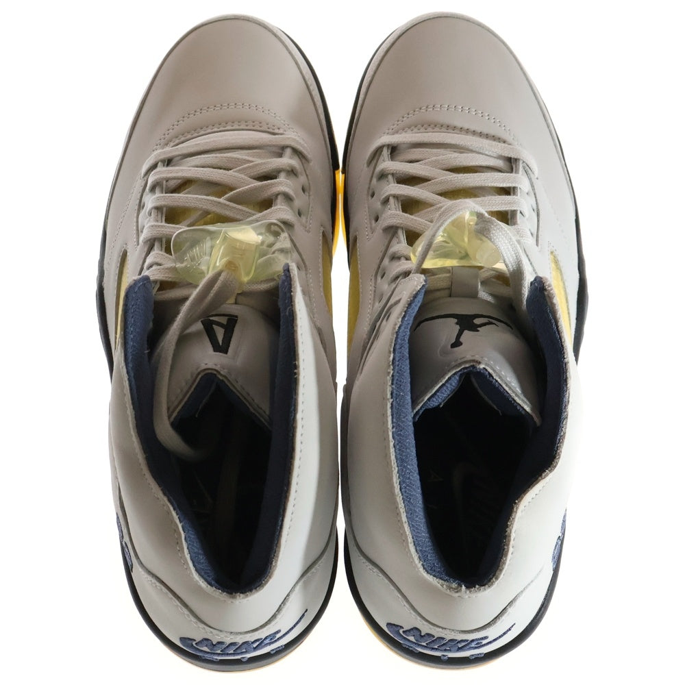 NIKE(ナイキ) ×A MA MANIERE WMNS AIR JORDAN 5 RETRO SP DAWN アママニエール ウィメンズ エアジョーダン5 ドーン ハイカットスニーカー グレー US12.5/29.5cm FZ5758-004