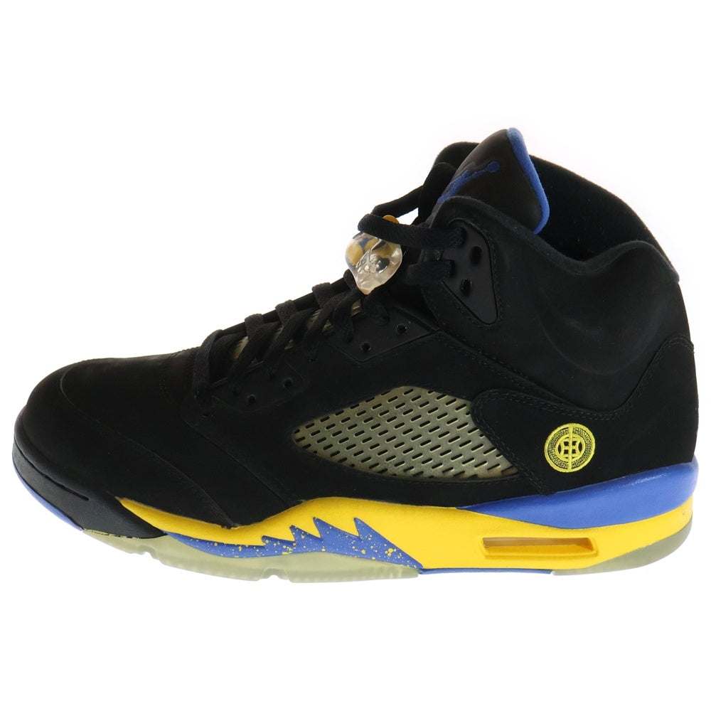 NIKE(ナイキ) AIR JORDAN 5 RETRO SHANGHAI SHEN エアジョーダン5 レトロ シャンハイ シェン ハイカットスニーカー ブラック/イエロー US10/28cm 136027-089