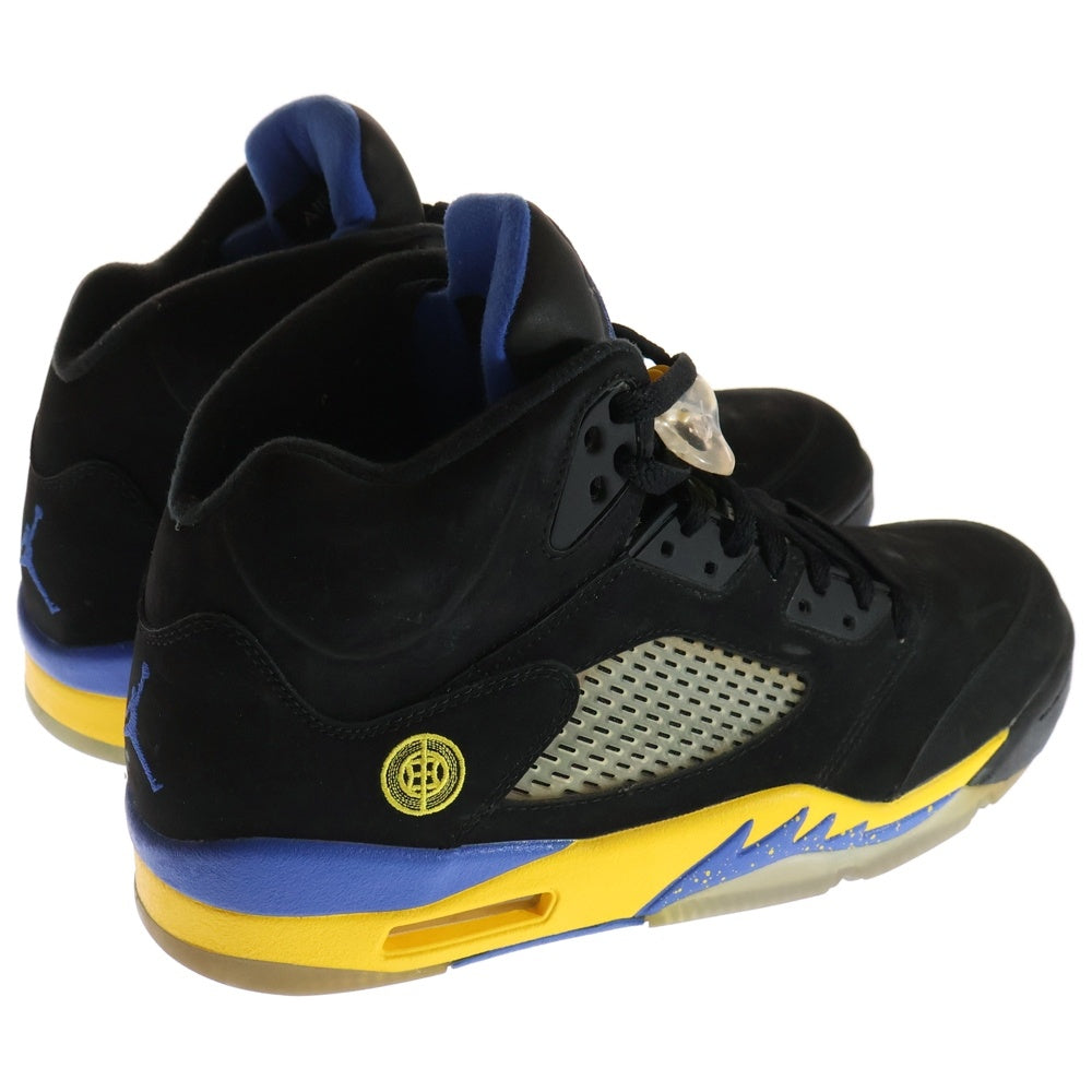 NIKE(ナイキ) AIR JORDAN 5 RETRO SHANGHAI SHEN エアジョーダン5 レトロ シャンハイ シェン ハイカットスニーカー ブラック/イエロー US10/28cm 136027-089