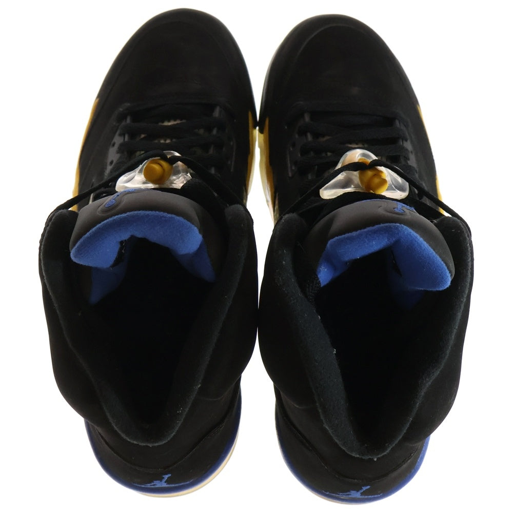 NIKE(ナイキ) AIR JORDAN 5 RETRO SHANGHAI SHEN エアジョーダン5 レトロ シャンハイ シェン ハイカットスニーカー ブラック/イエロー US10/28cm 136027-089