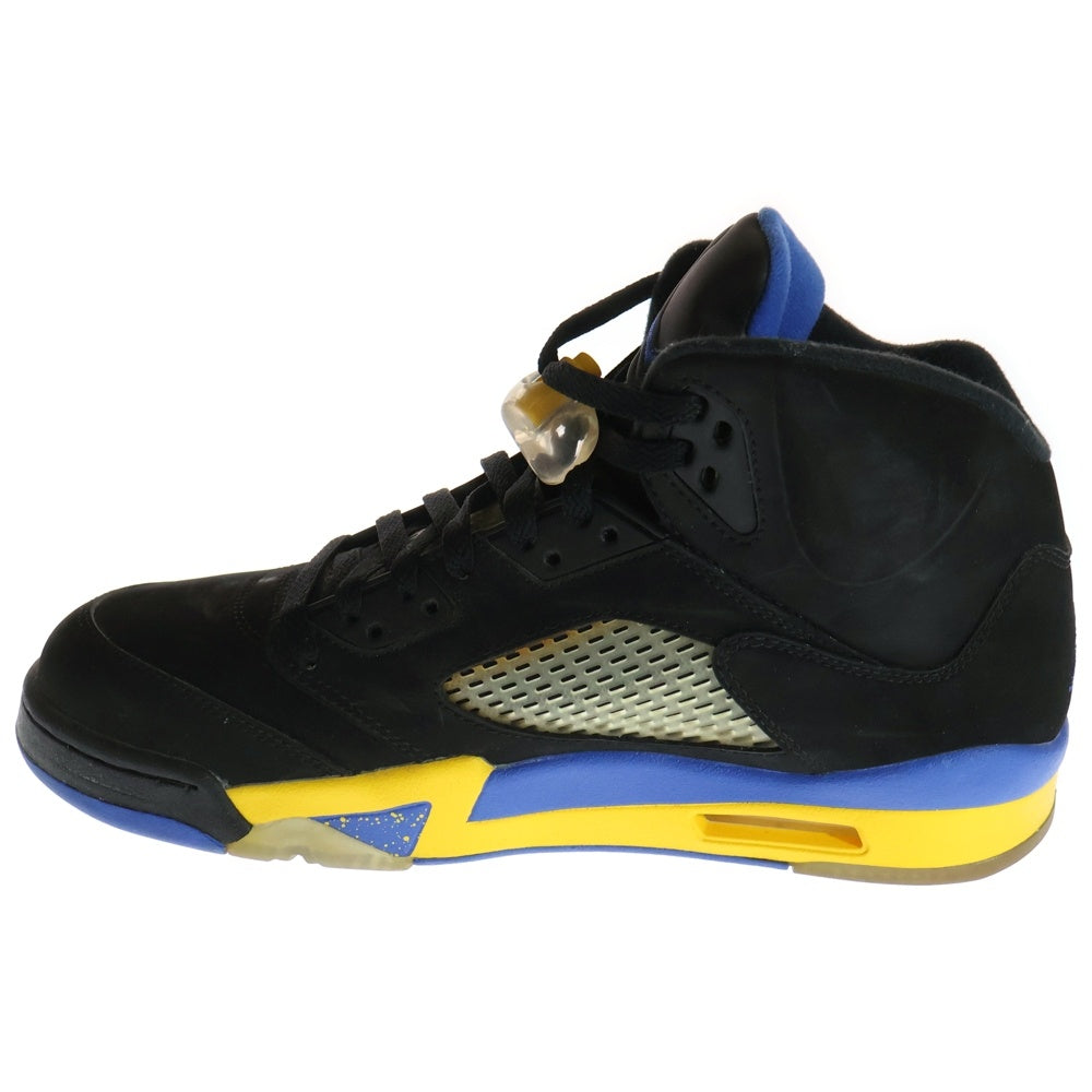 NIKE(ナイキ) AIR JORDAN 5 RETRO SHANGHAI SHEN エアジョーダン5 レトロ シャンハイ シェン ハイカットスニーカー ブラック/イエロー US10/28cm 136027-089