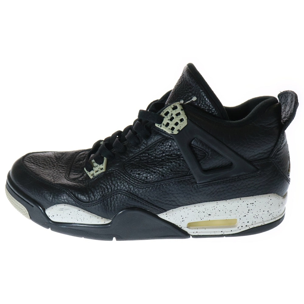 NIKE(ナイキ) 【観賞用2015年】 AIR JORDAN 4 RETRO OREO エアジョーダン4 レトロ オレオ ハイカットスニーカー ブラック US10.5/28.5cm 314254-003