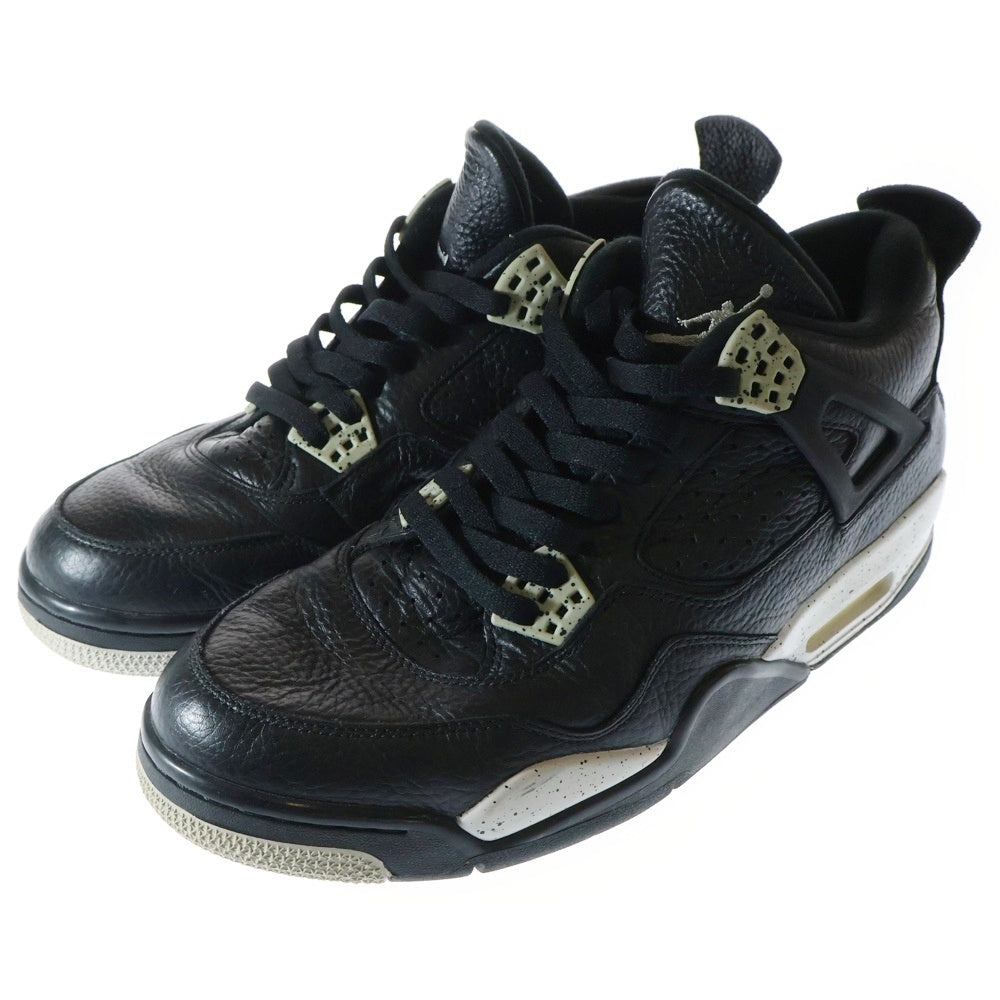 NIKE(ナイキ) 【観賞用2015年】 AIR JORDAN 4 RETRO OREO エアジョーダン4 レトロ オレオ ハイカットスニーカー ブラック US10.5/28.5cm 314254-003