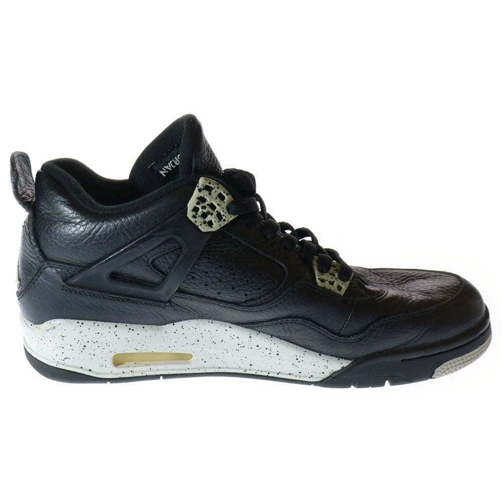 NIKE(ナイキ) 【観賞用2015年】 AIR JORDAN 4 RETRO OREO エアジョーダン4 レトロ オレオ ハイカットスニーカー ブラック US10.5/28.5cm 314254-003