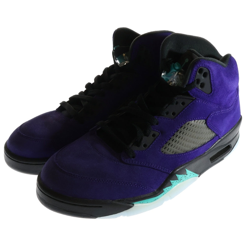 NIKE(ナイキ) AIR JORDAN 5 PURPLE GRAPE エアジョーダン 5 パープルグレープ ハイカットスニーカー ブルー US11/29cm 136027-500