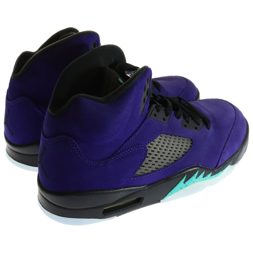 NIKE(ナイキ) AIR JORDAN 5 PURPLE GRAPE エアジョーダン 5 パープルグレープ ハイカットスニーカー ブルー US11/29cm 136027-500