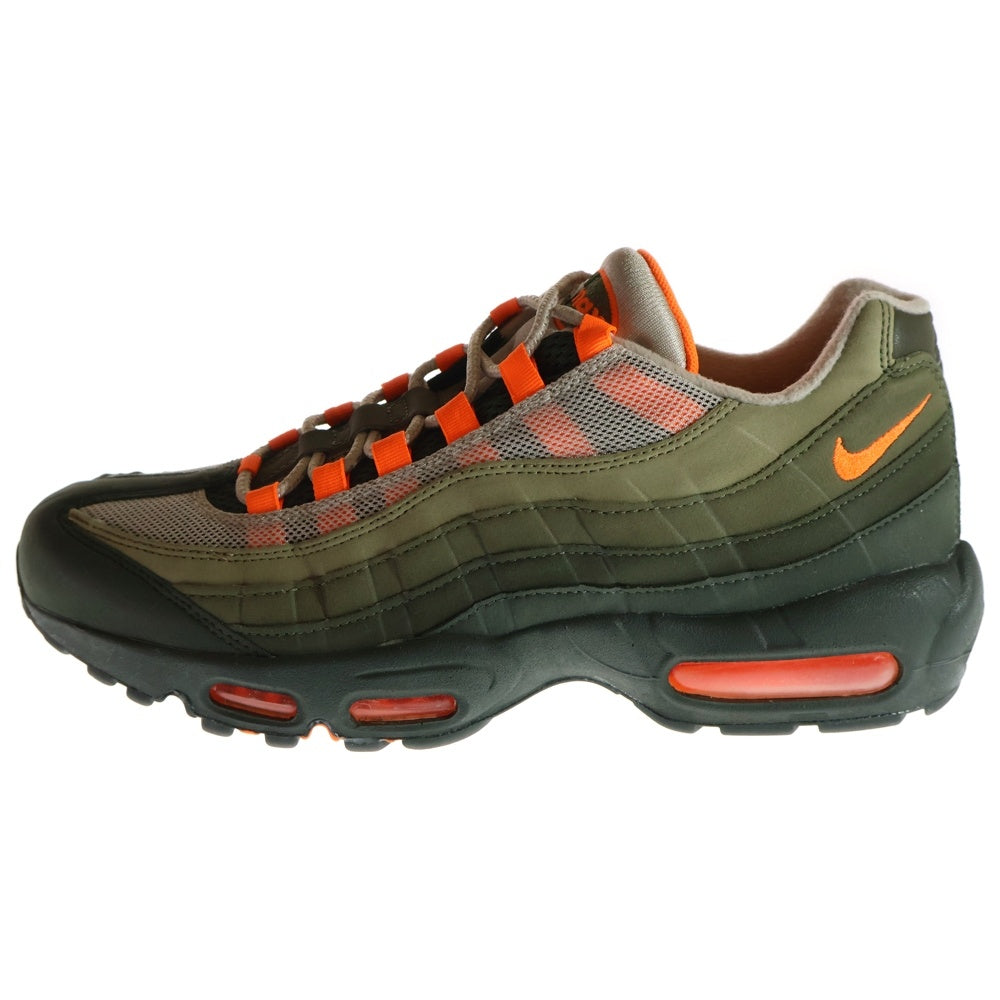 NIKE(ナイキ) AIR MAX 95 STRING TOTAL ORANGE エアマックス95 ストリング トータルオレンジ ローカットスニーカー カーキ/オレンジ US10/28cm AT2865-200