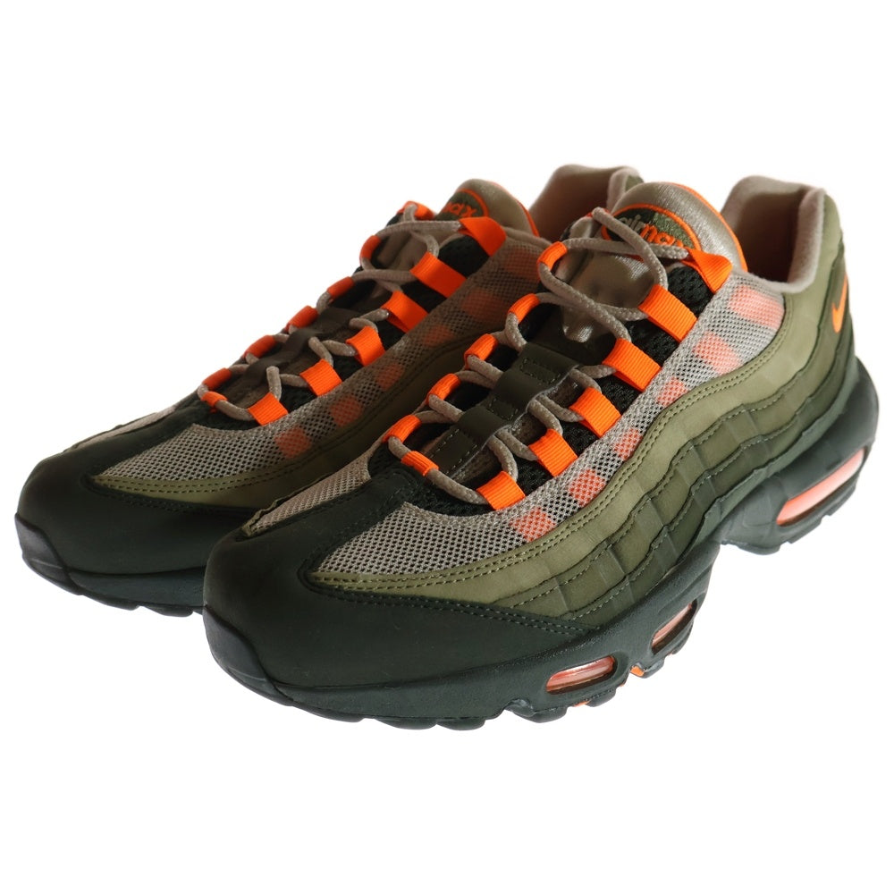 NIKE(ナイキ) AIR MAX 95 STRING TOTAL ORANGE エアマックス95 ストリング トータルオレンジ ローカットスニーカー カーキ/オレンジ US10/28cm AT2865-200