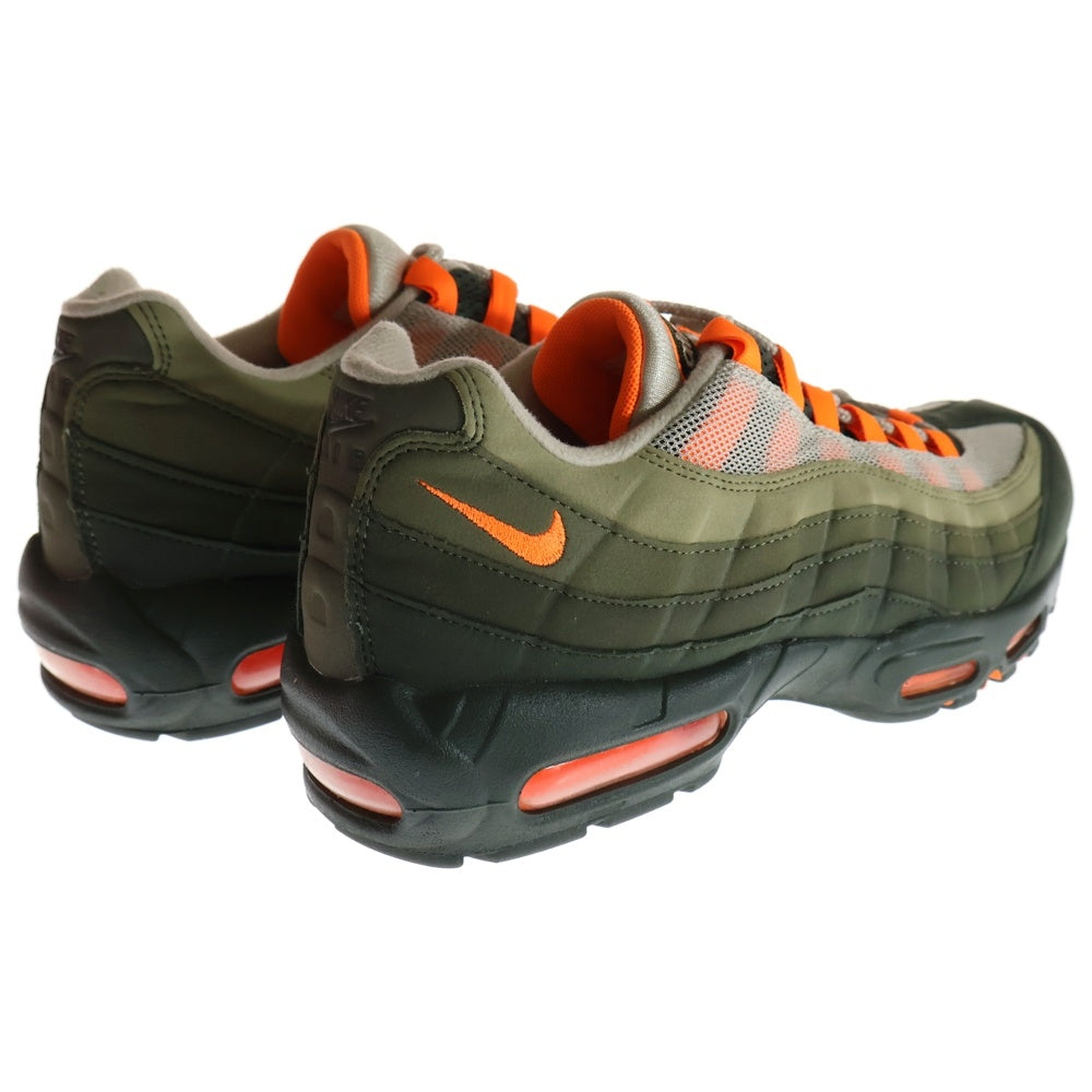 NIKE(ナイキ) AIR MAX 95 STRING TOTAL ORANGE エアマックス95 ストリング トータルオレンジ ローカットスニーカー カーキ/オレンジ US10/28cm AT2865-200