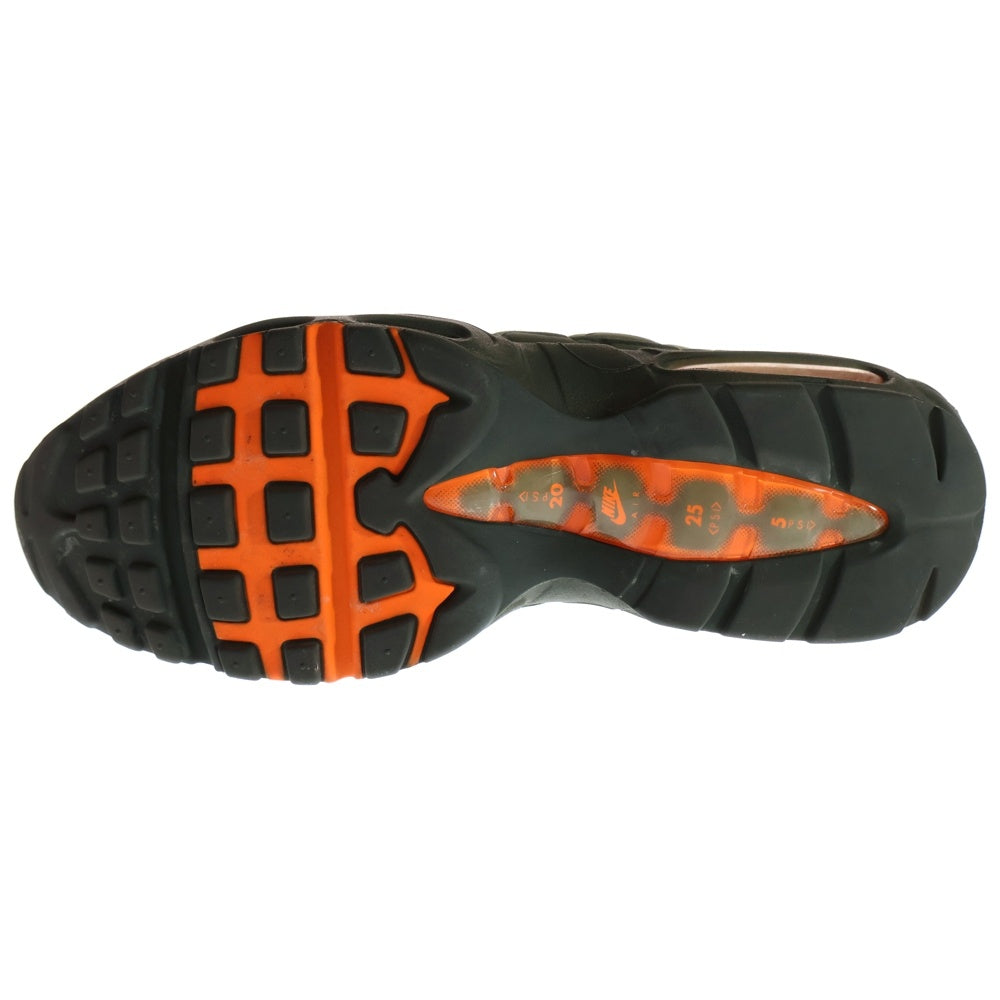 NIKE(ナイキ) AIR MAX 95 STRING TOTAL ORANGE エアマックス95 ストリング トータルオレンジ ローカットスニーカー カーキ/オレンジ US10/28cm AT2865-200