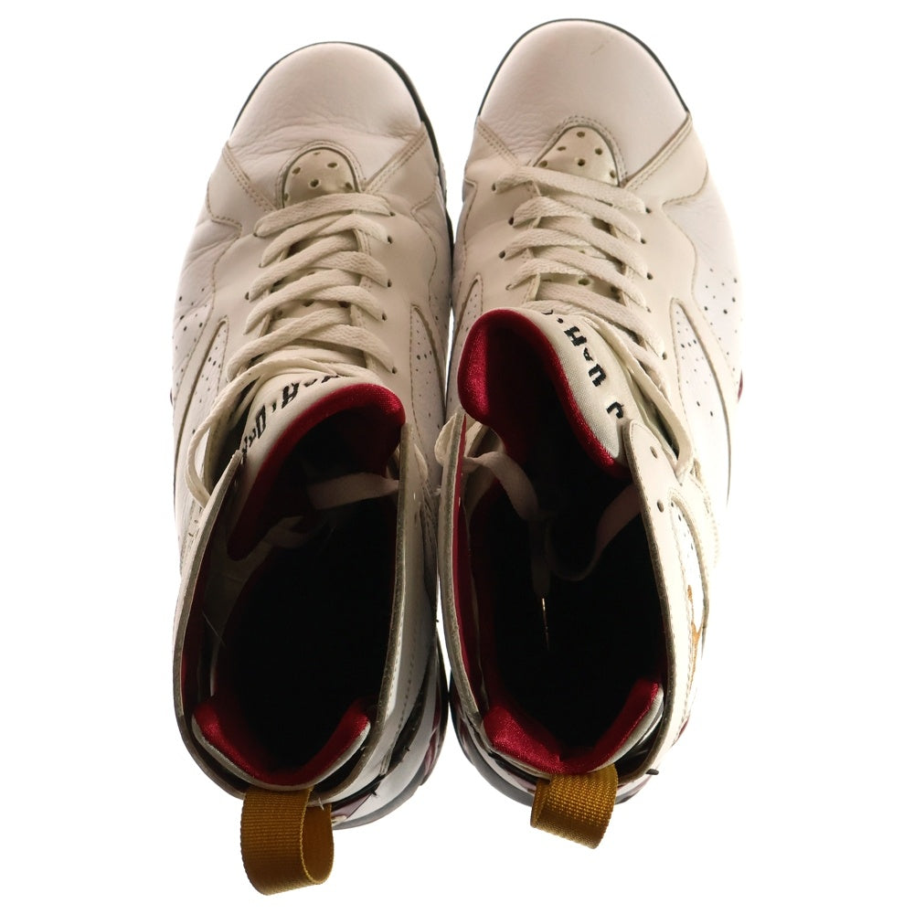 NIKE(ナイキ) 【観賞用 2011年製】AIR JORDAN 7 RETRO CARDINAL エアジョーダン7 レトロ カーディナル ハイカットスニーカー ホワイト US11/29cm 304775-104