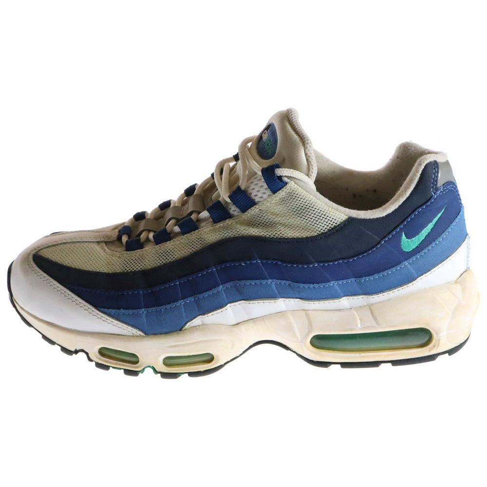 NIKE(ナイキ) 【観賞用2015年製】 AIR MAX 95 ローカットスニーカー ブルー/ホワイト US10.5/28.5cm 554970-131