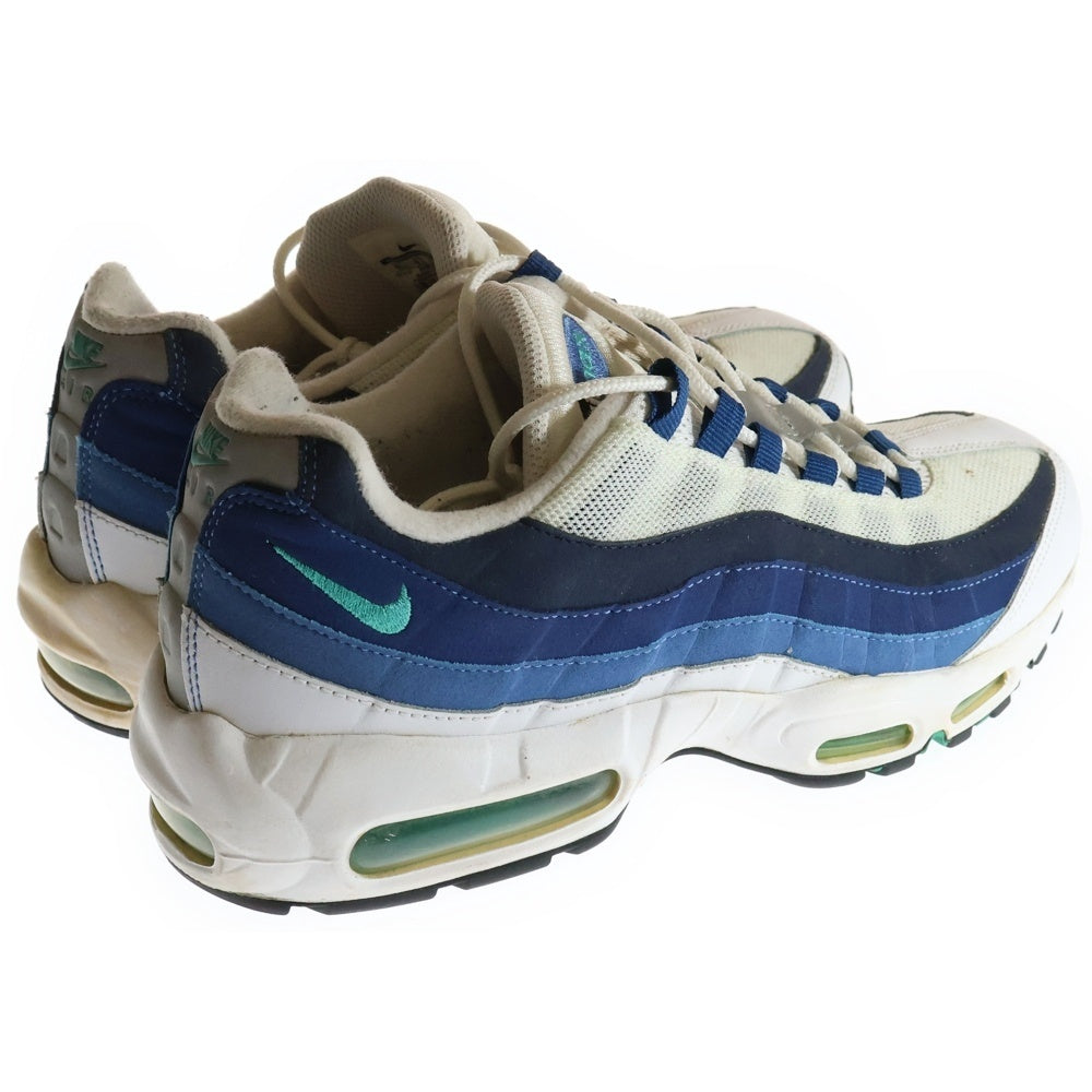 NIKE(ナイキ) 【観賞用2015年製】 AIR MAX 95 ローカットスニーカー ブルー/ホワイト US10.5/28.5cm 554970-131