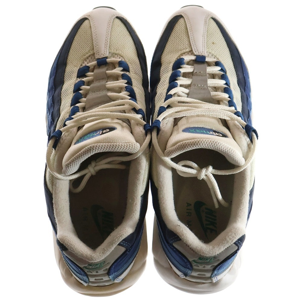 NIKE(ナイキ) 【観賞用2015年製】 AIR MAX 95 ローカットスニーカー ブルー/ホワイト US10.5/28.5cm 554970-131