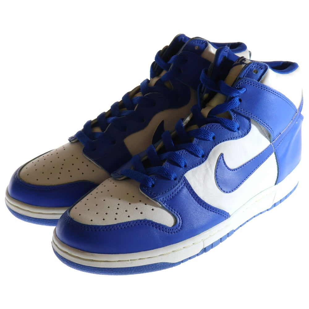 NIKE(ナイキ) 【観賞用1998年製】 DUNK HIGH LE ダンク ハイカットスニーカー ブルー/ホワイト US10.5/28.5cm 630335-141