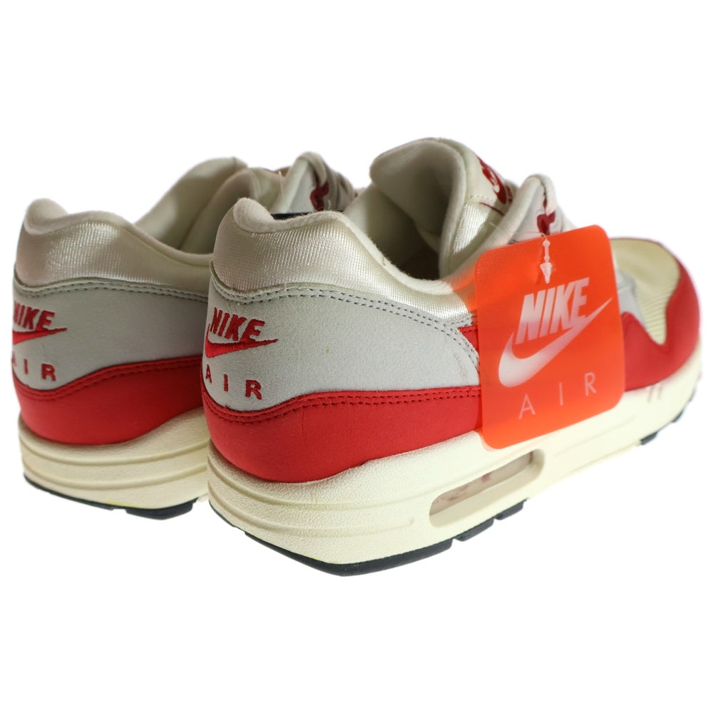 NIKE(ナイキ) AIR MAX 1 OG UNIVERSITY RED エアマックス1 ユニバーシティ レッド ローカットスニーカー レッド/ホワイト US10/28cm 554717-160