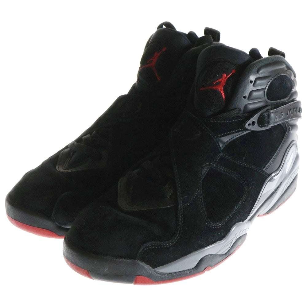 NIKE(ナイキ) AIR JORDAN 8 RETRO BLACK CEMENT エアジョーダン 8 レトロ ブラックセメント ハイカットスニーカー US11/29cm 305381-022