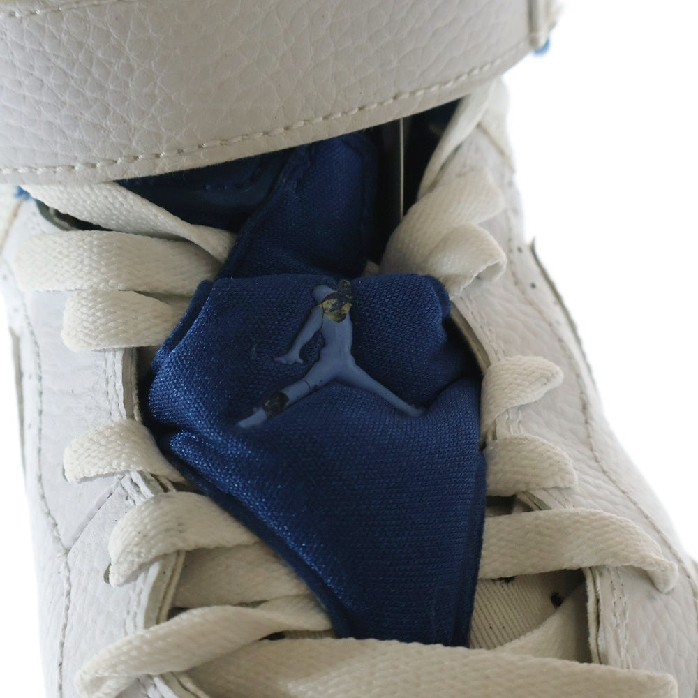 NIKE(ナイキ) 【観賞用 2008年製】AIR JORDAN FUSION 6 エアジョーダンフュージョン 6ハイカットスニーカー ホワイト/ブルー US11/29cm 343064-142