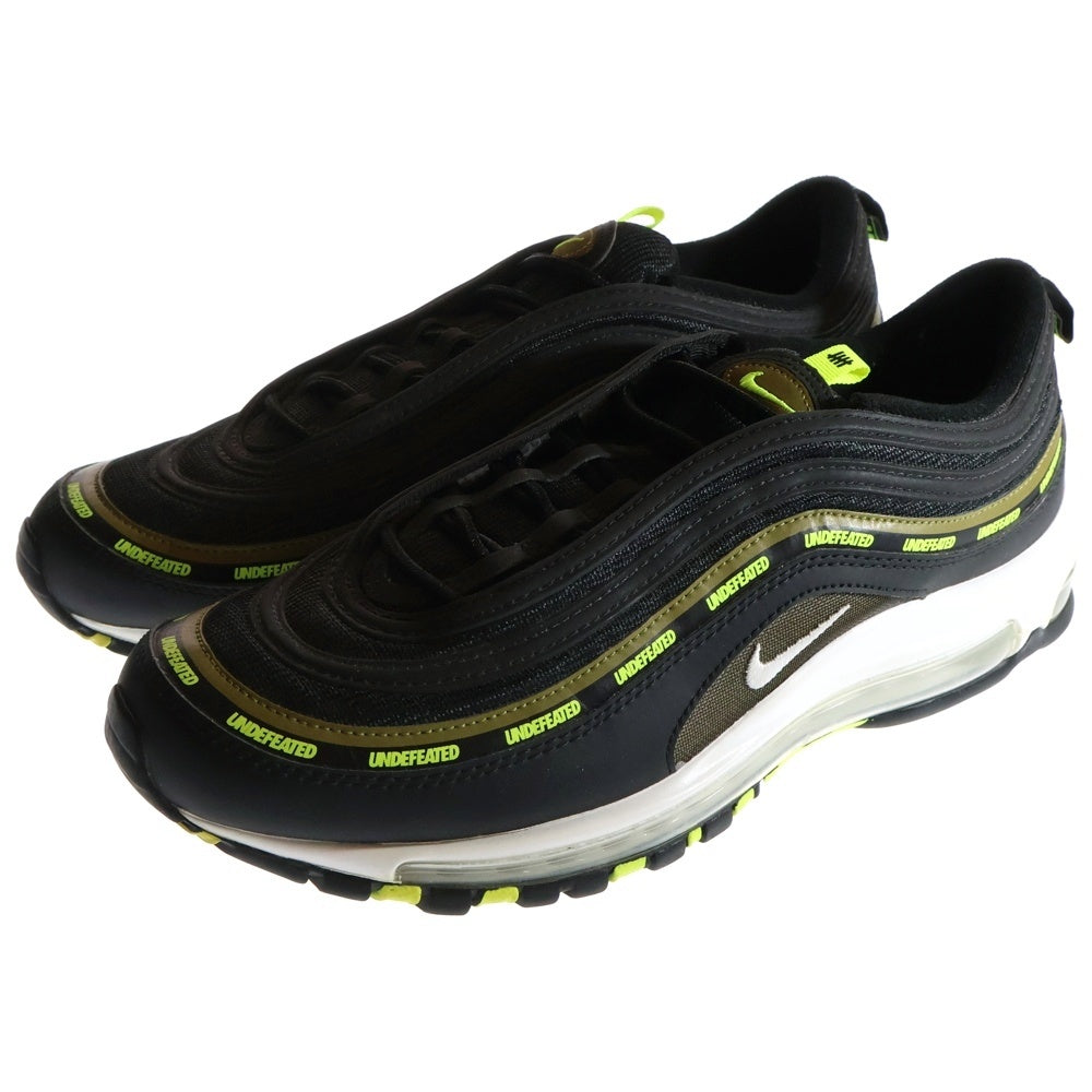 NIKE(ナイキ) ×UNDEFEATED AIR MAX 97 アンディフィーテッド エアマックス97 ローカットスニーカー ブラック/イエロー US11/29cm DC4830-001