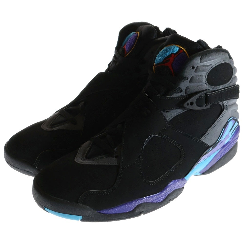 NIKE(ナイキ) AIR JORDAN 8 RETRO BLACK CEMENT エアジョーダン 8 ブラックセメント ハイカットスニーカー ブラック US11.5/29.5cm 305381-025