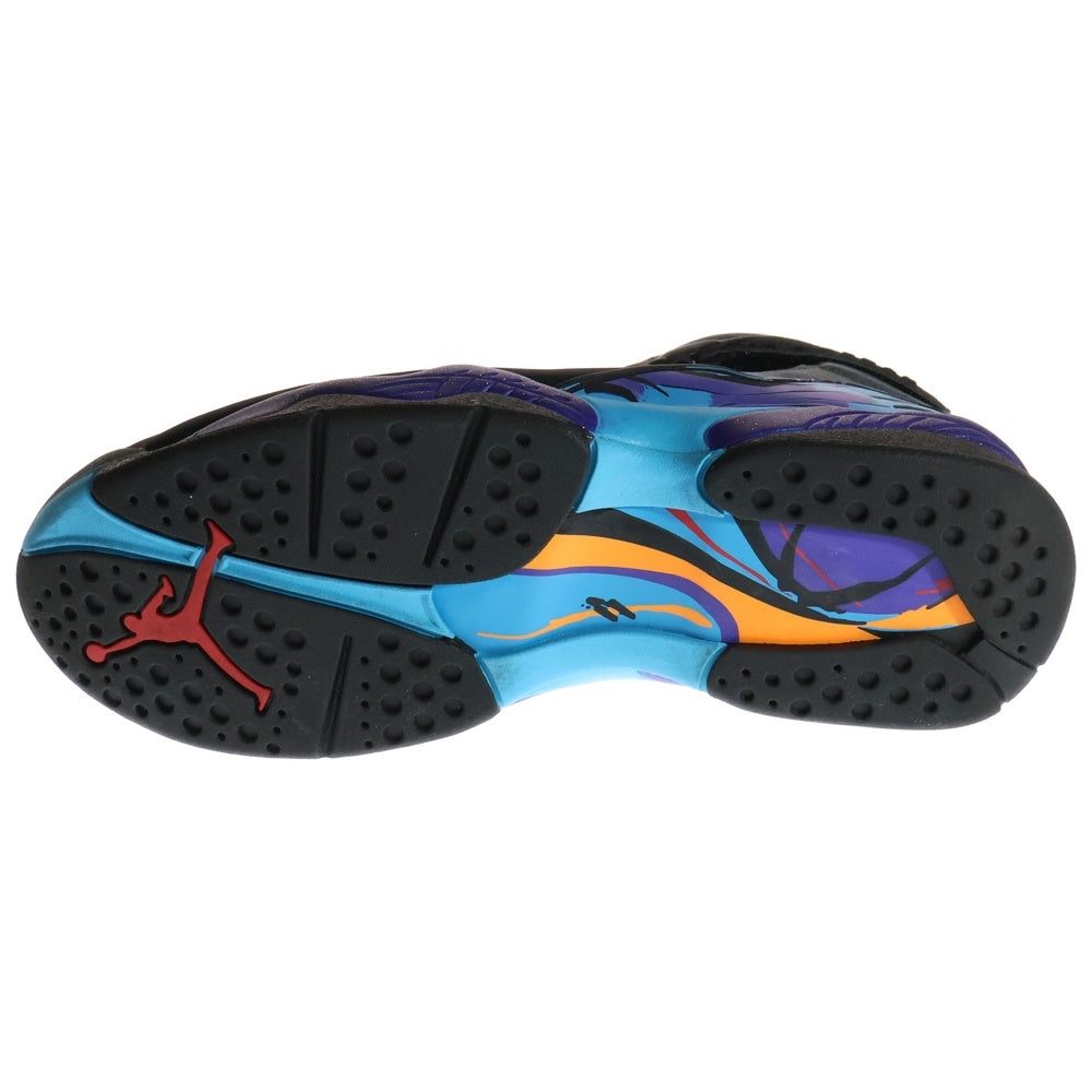 NIKE(ナイキ) AIR JORDAN 8 RETRO BLACK CEMENT エアジョーダン 8 ブラックセメント ハイカットスニーカー ブラック US11.5/29.5cm 305381-025