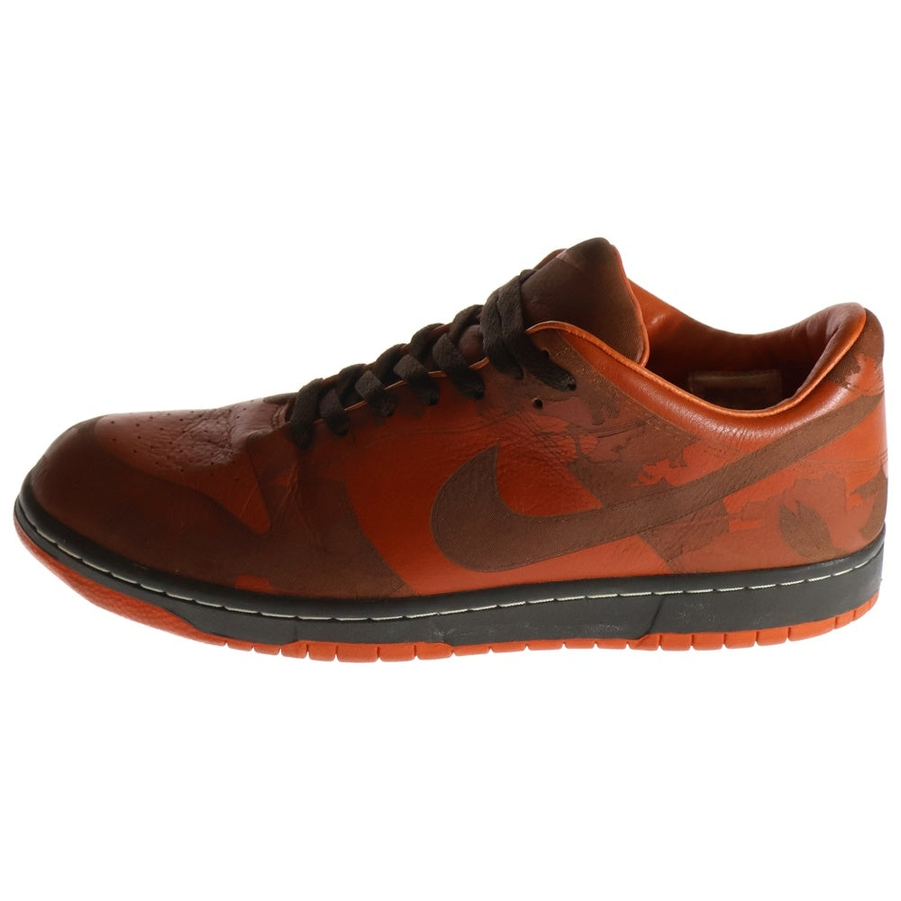 NIKE(ナイキ) DUNK LOW 1 SPICE BAROQUE BROWN-HOOP ORANGE ダンク スパイ ローカットスニーカー オレンジ US12/30cm 311611-821