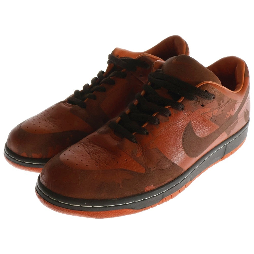NIKE(ナイキ) DUNK LOW 1 SPICE BAROQUE BROWN-HOOP ORANGE ダンク スパイ ローカットスニーカー オレンジ US12/30cm 311611-821