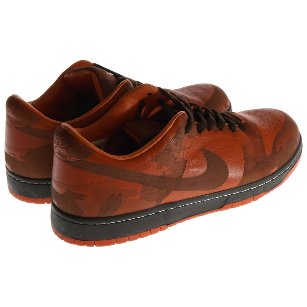 NIKE(ナイキ) DUNK LOW 1 SPICE BAROQUE BROWN-HOOP ORANGE ダンク スパイ ローカットスニーカー オレンジ US12/30cm 311611-821