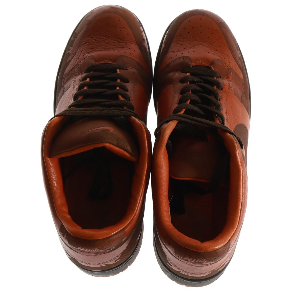 NIKE(ナイキ) DUNK LOW 1 SPICE BAROQUE BROWN-HOOP ORANGE ダンク スパイ ローカットスニーカー オレンジ US12/30cm 311611-821