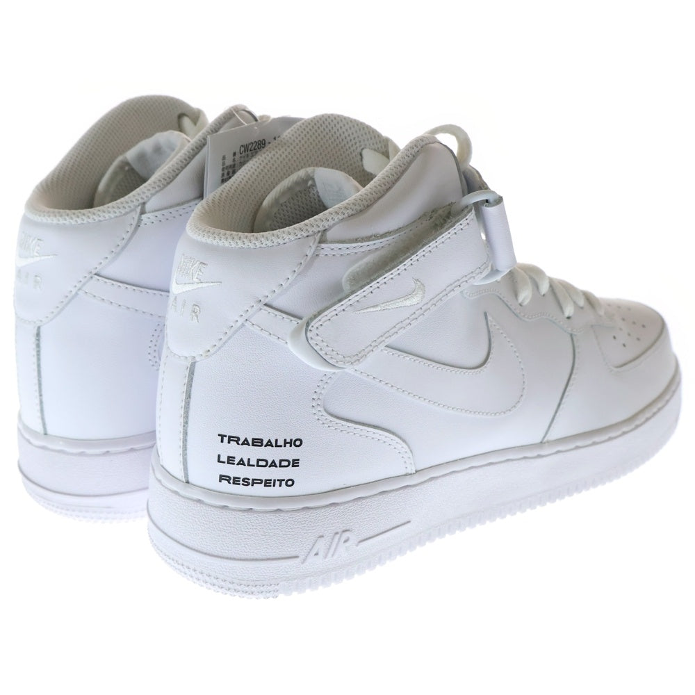 NIKE(ナイキ) :AIR FORCE 1 MID 07 エアフォース 1 ミッドカットスニーカーホワイト US11.5/29.5cm CW2289-111