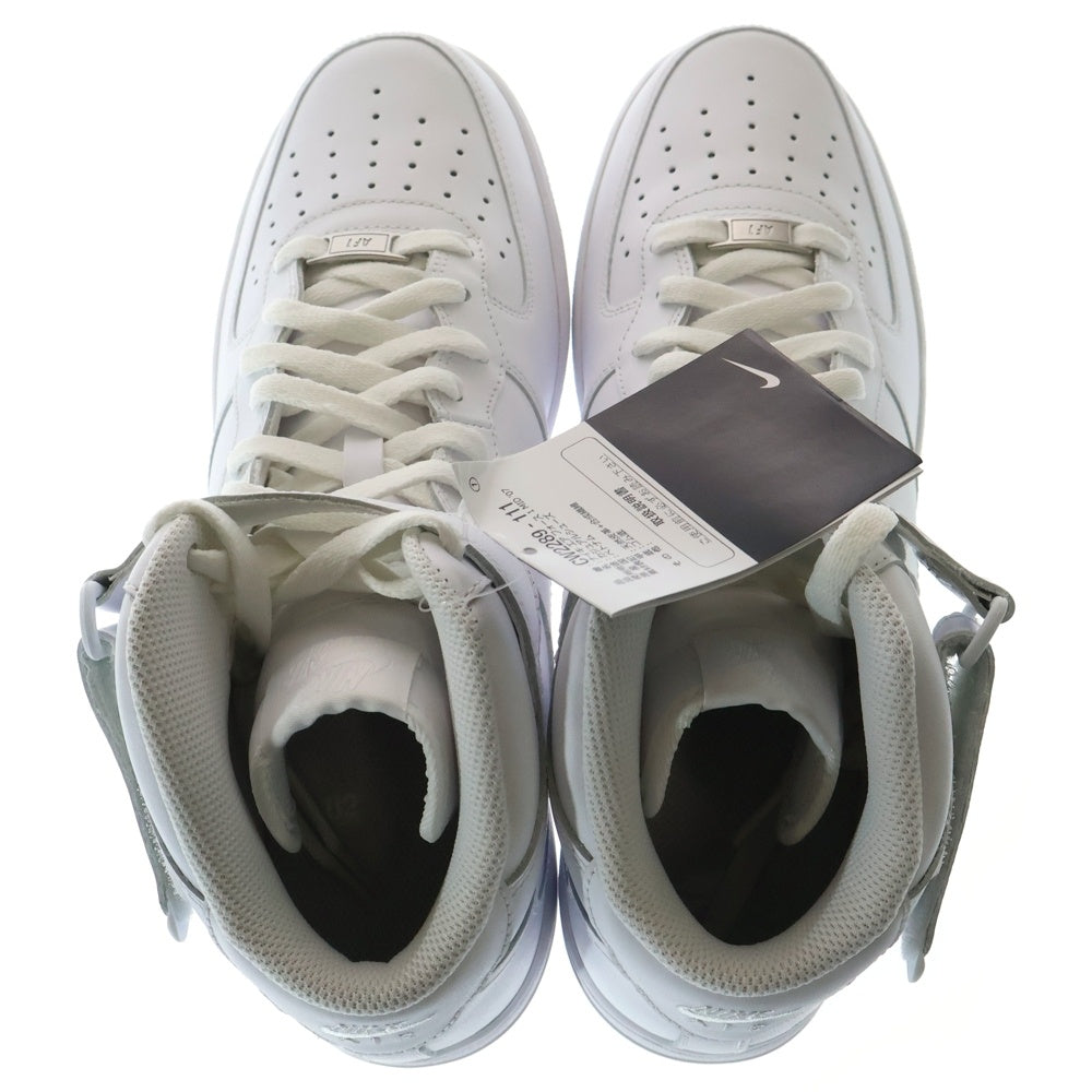 NIKE(ナイキ) :AIR FORCE 1 MID 07 エアフォース 1 ミッドカットスニーカーホワイト US11.5/29.5cm CW2289-111