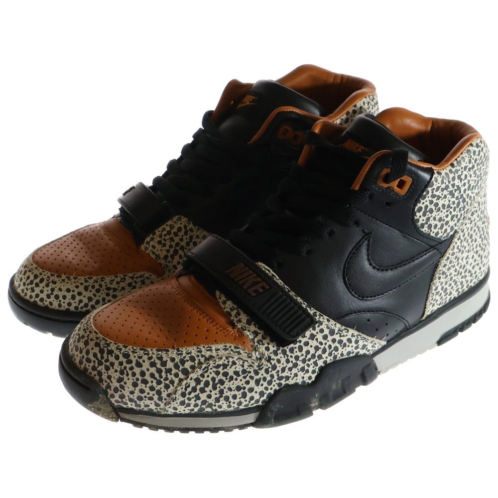 NIKE(ナイキ) 【観賞用2012年製】 AIR TRAINER 1 MD PRM NRG エアトレーナー ハイカットスニーカー ブラック/オレンジ US10/28cm 532303-220