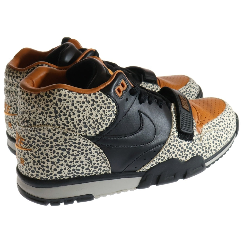 NIKE(ナイキ) 【観賞用2012年製】 AIR TRAINER 1 MD PRM NRG エアトレーナー ハイカットスニーカー ブラック/オレンジ US10/28cm 532303-220